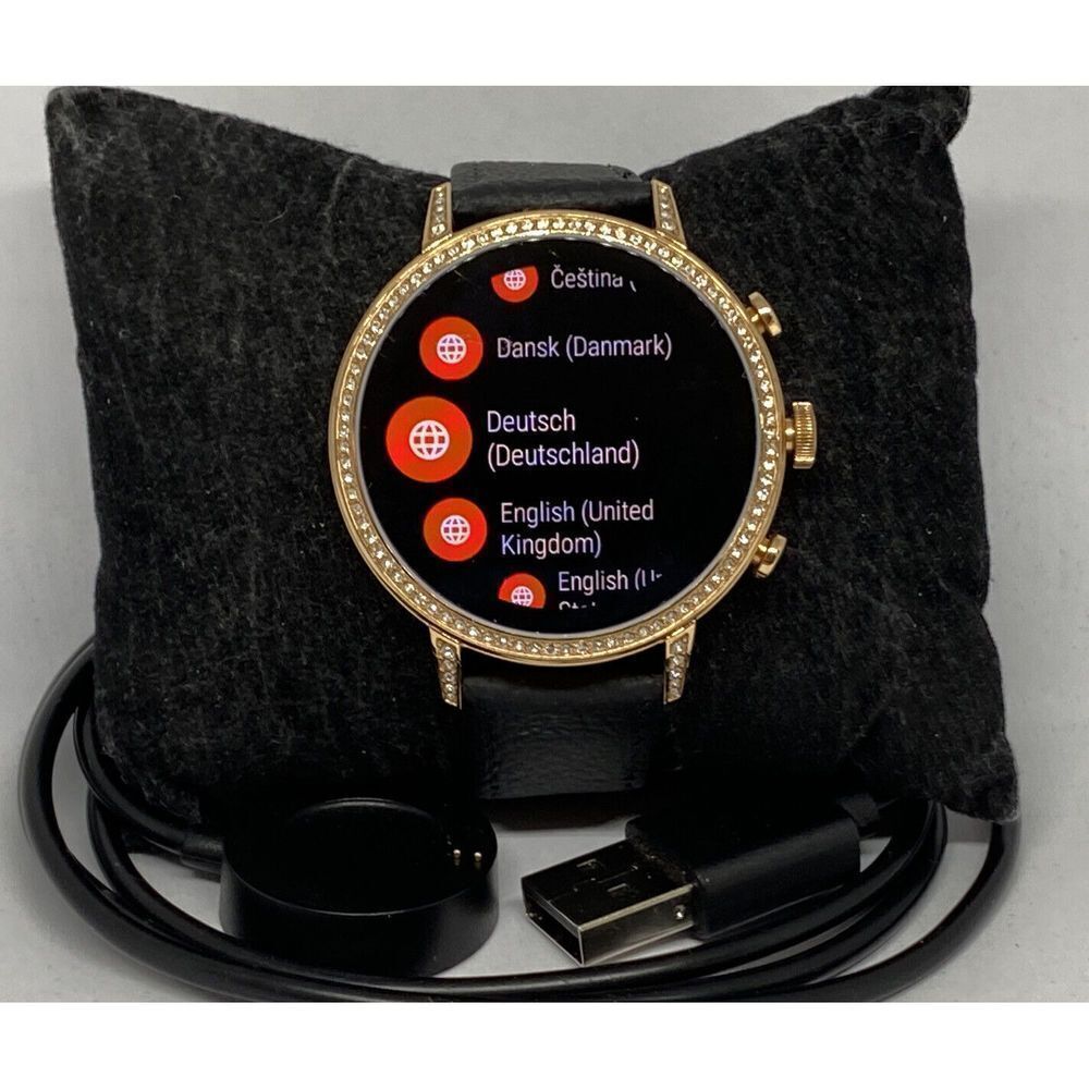 Fossil Gen 4 Authentic Digital Dial Smart Watch Custom Band FTW6015 LT295